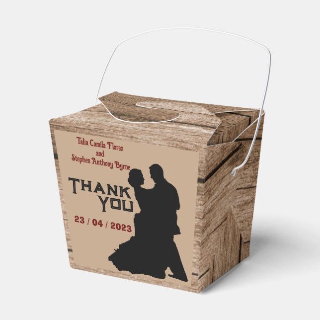 Caixa de Favor do Casamento de Madeira (Frente)