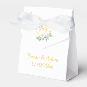 Caixa de Favor do Casamento Eucalyptus