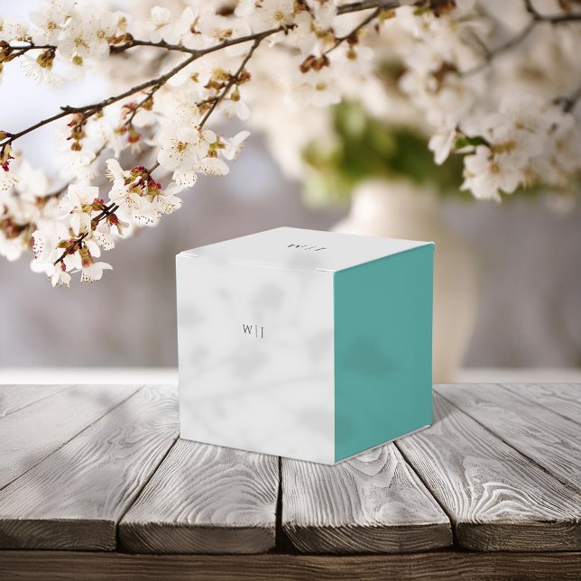 Caixa de Favor do Casamento Mínimo Elegante (Criador carregado)