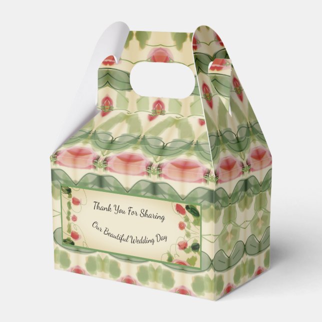 Caixa de Favor do Casamento Vitoriano (Frente)