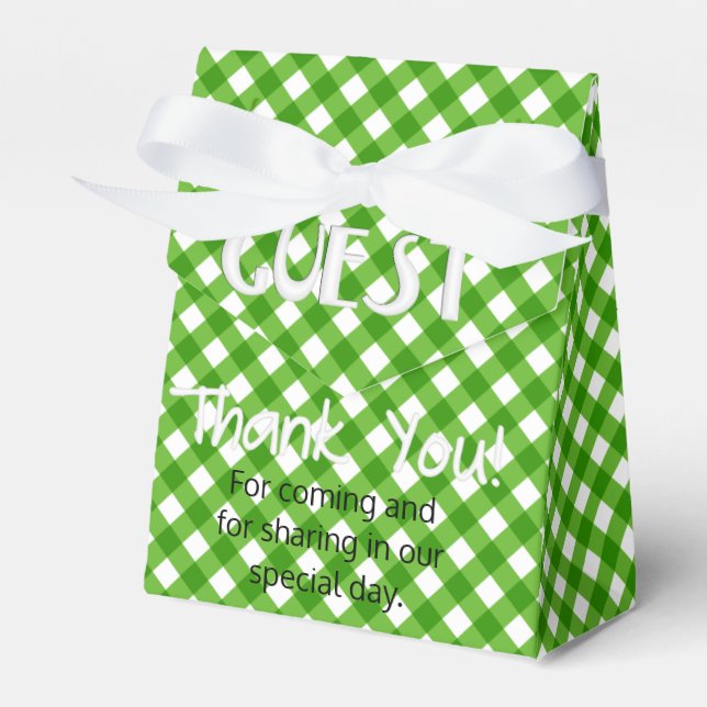 CAIXA DE FAVOR DO CHex 2-Green-PARTITY, estilo de  (Frente)