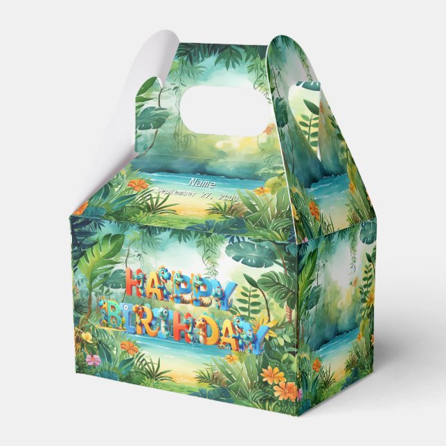 Caixa de Favor do Dinossauro Cinto (Frente)