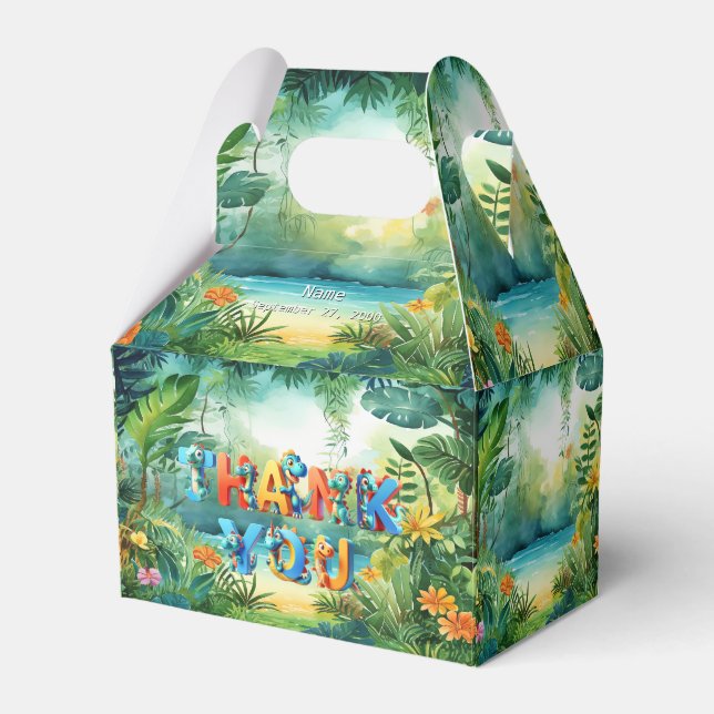 Caixa de Favor do Dinossauro Cinto (Frente)