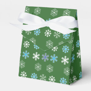 Caixa de Favor do Floco de Neve Verde
