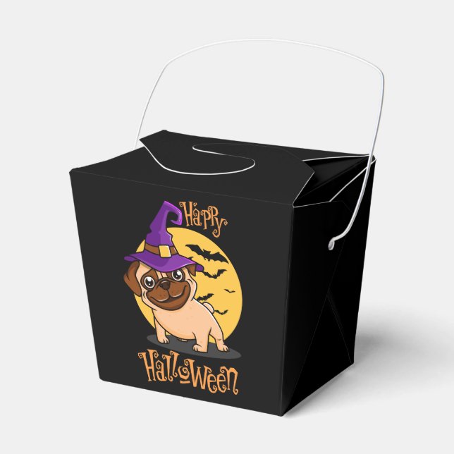 Caixa de Favor do Halloween Puggy (Frente)