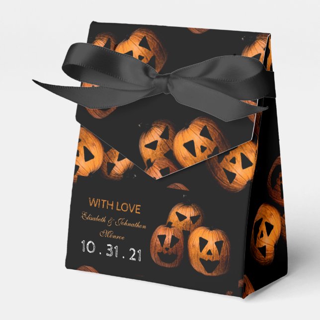 Caixa de Favor do Halloween Pumpkin Tyler (Frente)
