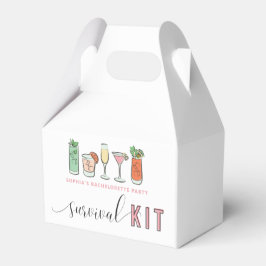 Caixa de Favor do Kit de Sobrevivência de Coquetel