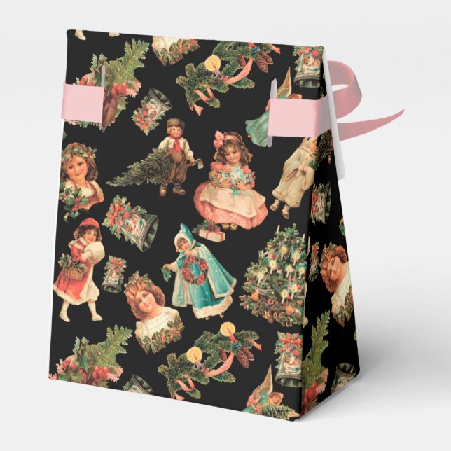 Caixa de Favor do Natal Vitoriano (Verso)