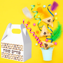 Caixa de Favor do Purim Feliz de Batida de Hamenta