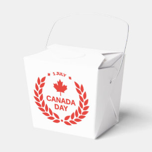 Caixa de Favor do Wreath no Dia do Canadá