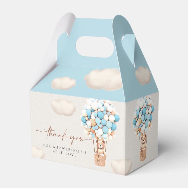 Caixa de Favor dos Balões do Urso Castanho (Frente)