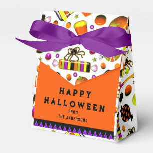 Caixa de Favor dos Tratamentos de Halloween