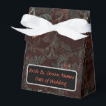 Caixa de Favor - estilo gótico personalizável<br><div class="desc">Caixa de favor estilo goth. Flores escuras. O texto é personalizável.</div>