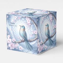 Caixa de Favor Floral Blue Bird
