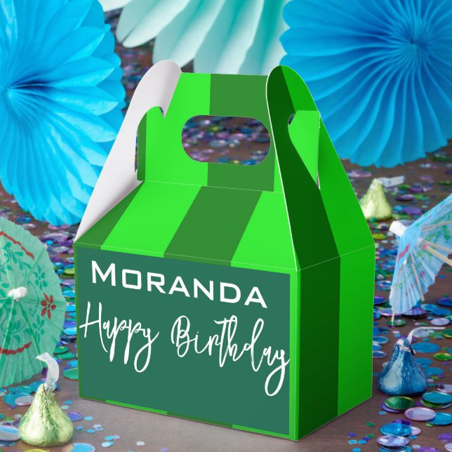 Caixa de Favor Gable de Aniversário Feliz Hunter V (Festa)