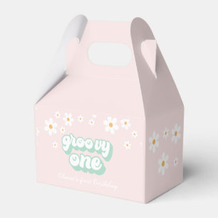 Caixa de Favor Groovy One Pink Daisy