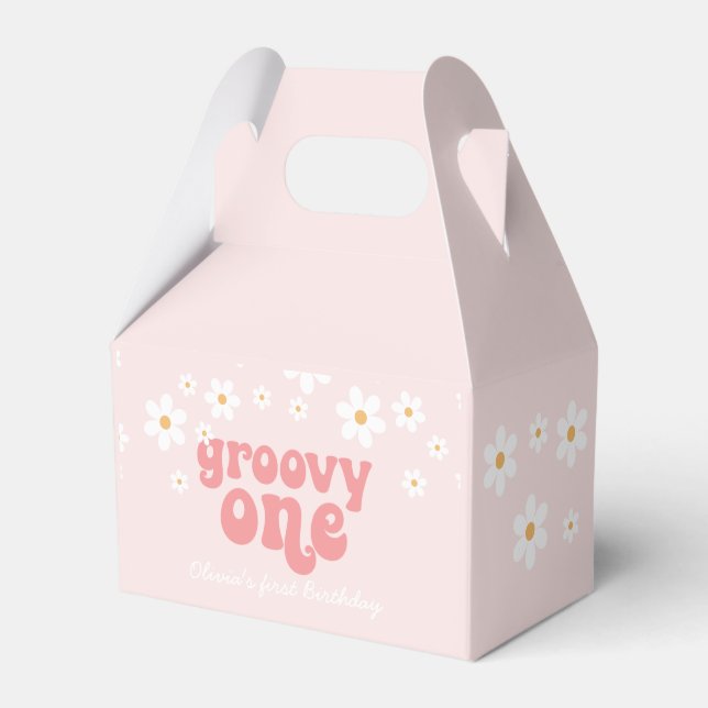 Caixa de Favor Groovy One Retro Rosa Dália (Frente)