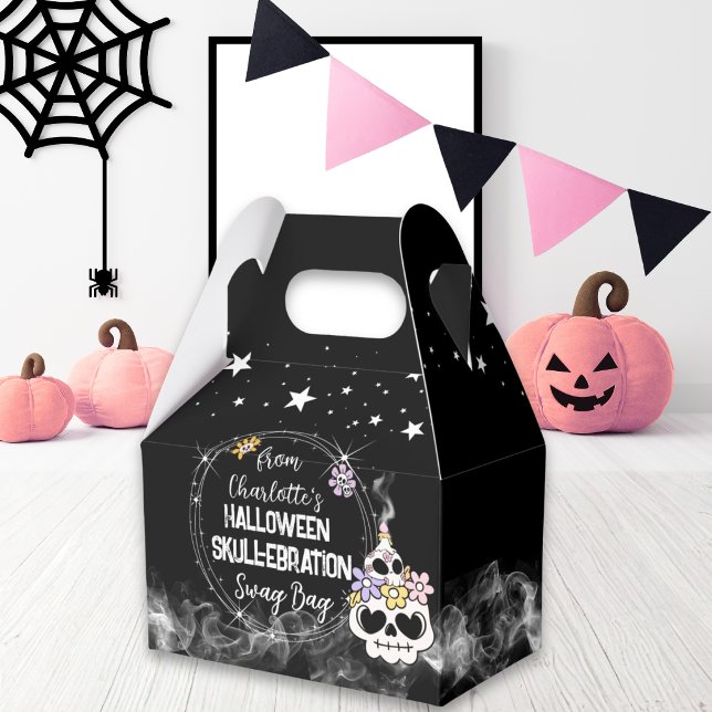 Caixa de Favor Halloween skull-ebrations sacola de (Criador carregado)