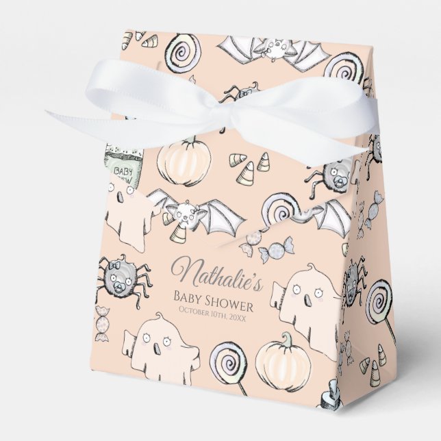 Caixa de Favor Místico Laranja Pastel (Frente)