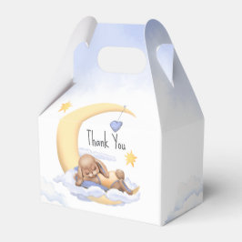 Caixa de Favor - “Obrigado” para Baby Shower.