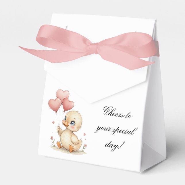 Caixa de Favor para Chá de Bebê, Aniversário e Cel (Frente)