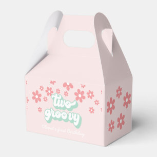 Caixa de Favor para segundo aniversário Two Groovy