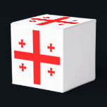 Caixa de favor Patriótica com Bandeira da Geórgia<br><div class="desc">Adicione um toque de orgulho georgiano à sua ocasião especial com a nossa caixa de favoritos patrióticos exclusivos que inclui a bandeira da Geórgia! Feito com atenção meticulosa aos detalhes, essa caixa de favores é a forma perfeita de apresentar guloseimas, pequenos presentes ou favoritos para festas com um talento patriótico....</div>