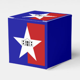 Caixa de favor Patriótico com Bandeira de San Ant