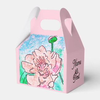 Caixa de Favor Peônia Rosa