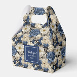 Caixa de Favor Personalizada com Flores Azuis de D<br><div class="desc">✅ Para encontrar itens correspondentes,  procure 130B em minhas coleções ✅</div>