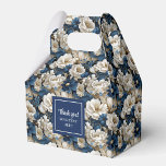 Caixa de Favor Personalizada com Flores de Marfim<br><div class="desc">✅ Para encontrar itens correspondentes,  procure 130B em minhas coleções ✅</div>