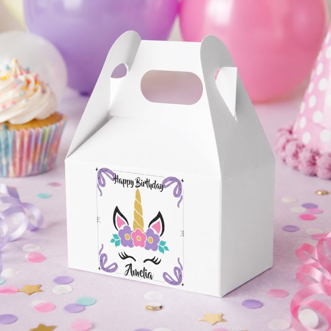 Caixa de Favor Personalizada de Aniversário Feliz  (Criador carregado)