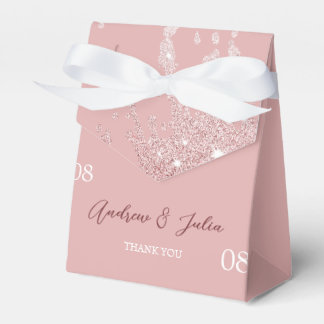 Caixa de Favor Personalizada Elegante com Brilho M