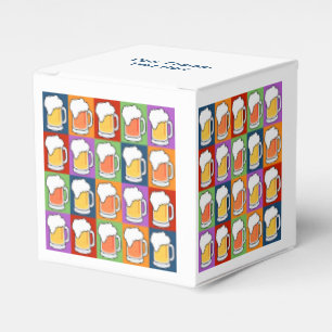 Caixa de favor personalizado BEER Pop Art