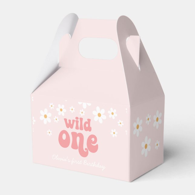 Caixa de Favor Retro Wild One Rosa Dália (Frente)