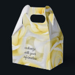 Caixa de Favor Rosa Amarela<br><div class="desc">caixa de favor personalizável</div>