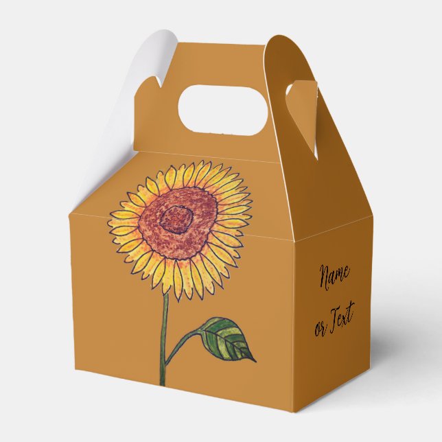 Caixa de Favor Sunflower (Frente)