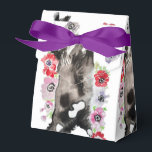 Caixa de Favor Tuxedo Cat Preto Branco Gatos<br><div class="desc">Design de Gatos Preto e Branco Tuxedo Cat. Um produto glorioso feito a partir das minhas pinturas originais em aquarela.</div>