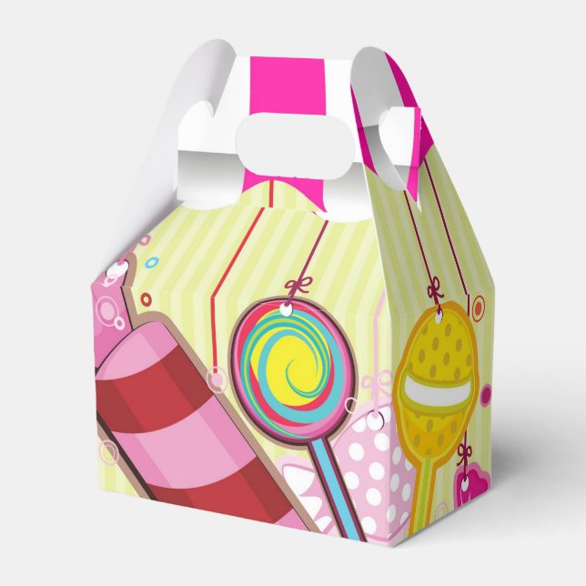 Caixa de favorecimento da Festa de aniversário de  (Frente)