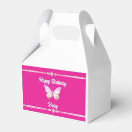 Caixa de Favorecimento do Papel Butterfly personal