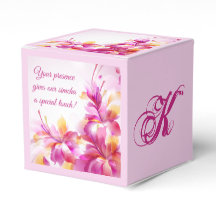 caixa de favorecimento personalizado elegante para