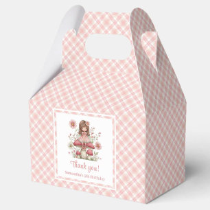 Caixa de Favorita Menina Floral Pastel Fada Bonita