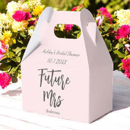 Caixa de Favorita para Futuras Sras. com Rosa Cor