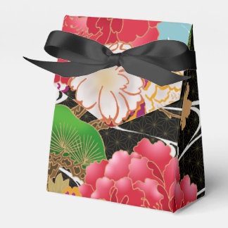 Caixa de favorito do padrão kimono japonês