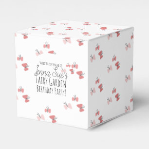 Caixa de Favorito Jardim de Borboletas Aniversário