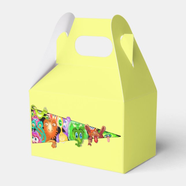 Caixa de Favoritos Aliens de Curiosidade - Cores P (Verso)