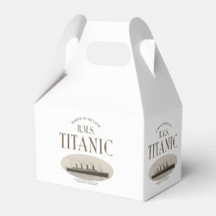 Caixa de Favoritos Brancos do Navio Fantástico Ti