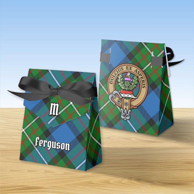Caixa de Favoritos Clan Ferguson sobre Tartan (Criador carregado)