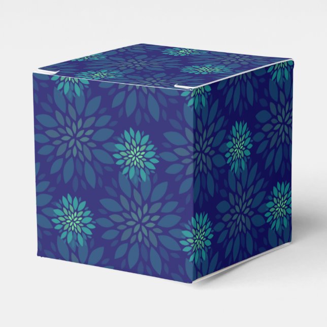Caixa de Favoritos com Padrão Floral (Frente)