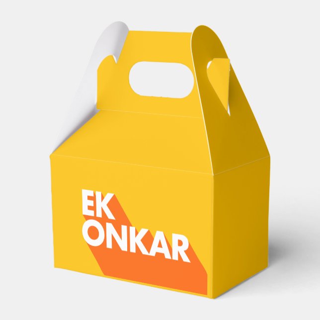Caixa de Favoritos Contemporâneos do SIkh Ek Onkar (Verso)